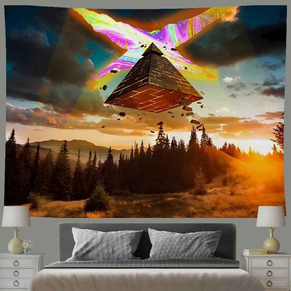Amazon.com: Ine Ive Forest Nature Tapestry, Gravity Falls